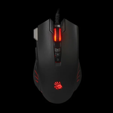 A4Tech-V9M BLOODY GAMING MOUSE USB BLACK WITH METAL FEET