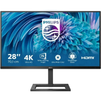 Philips 288E2UAE/00, 28", Monitor, UHD, WLED, IPS, HDMI, DP, USB, Black