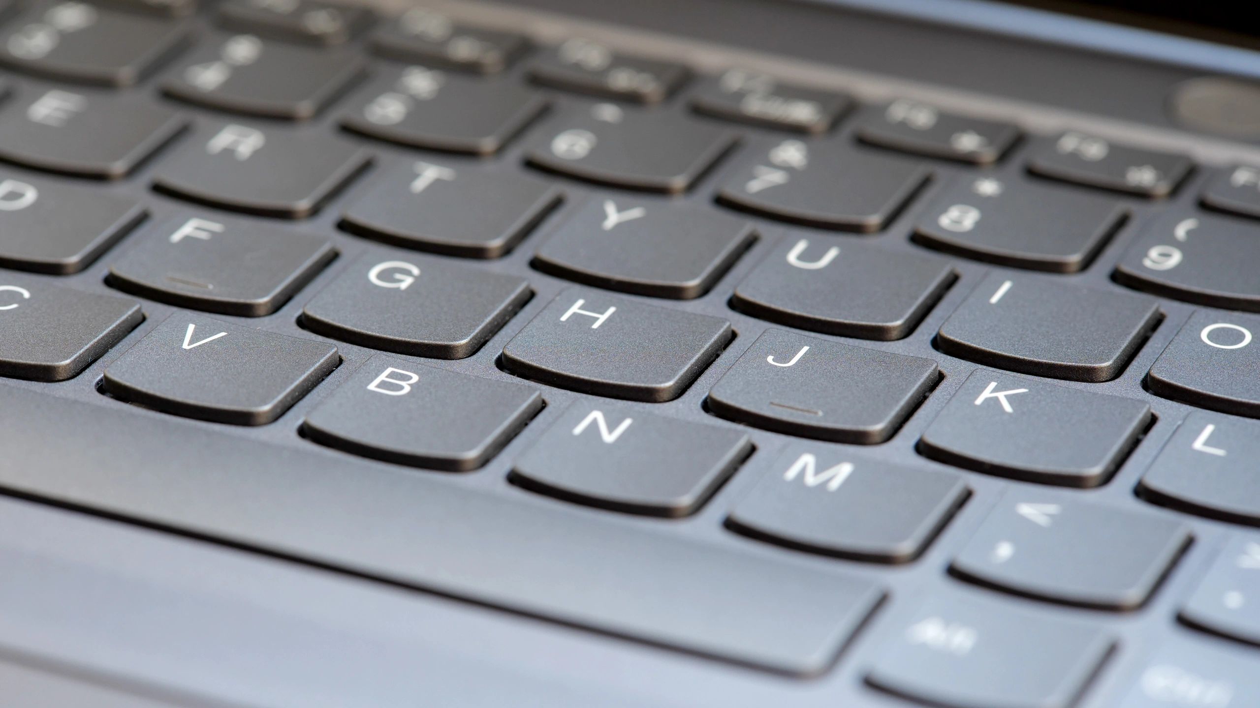 Modern keyboard close-up for gaming accessories